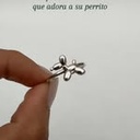 Anillo happy dog  (Plata 925)