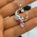 Collar Flower Cat (Plata 925)