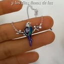 Collar Espíritu del Colibrí (Plata 925)