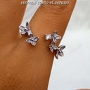 Anillo Floral Púrpura (Plata 925)