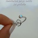 Anillo Ancla de Esperanza  (Plata 925)
