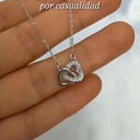 Collar Almas gemelas (Plata 925)