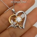 Collar Brillo de amor infinito (Plata 925)