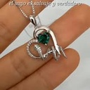 Collar Corazón salvaje (Plata 925)