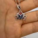 Collar Alma de Loto (Plata 925)