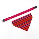 Set - Bandana Reversible - Andino Fucsia