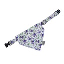 Bandana flores morado 3