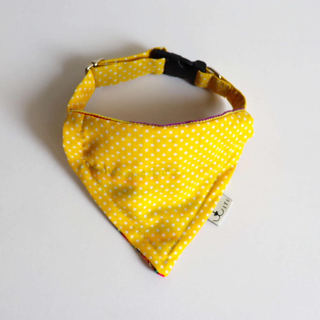 Set - Bandana Reversible - Andino Amarillo