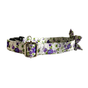 Collar Flor Flores morado