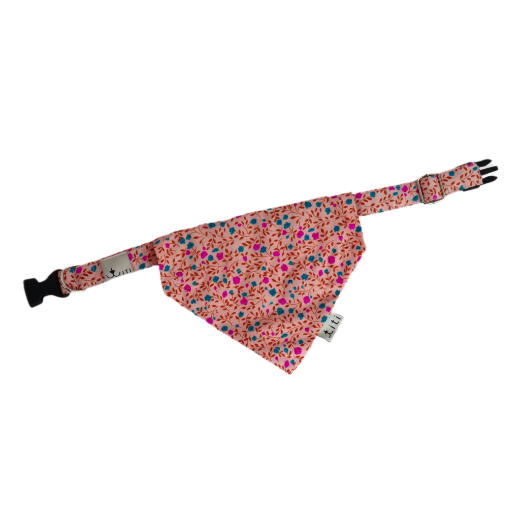 Set Bandana Flores Melón