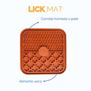 Lick Mat de Caucho Natural