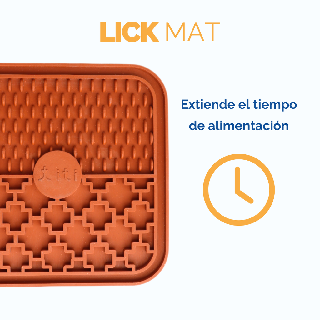 Lick Mat de Caucho Natural