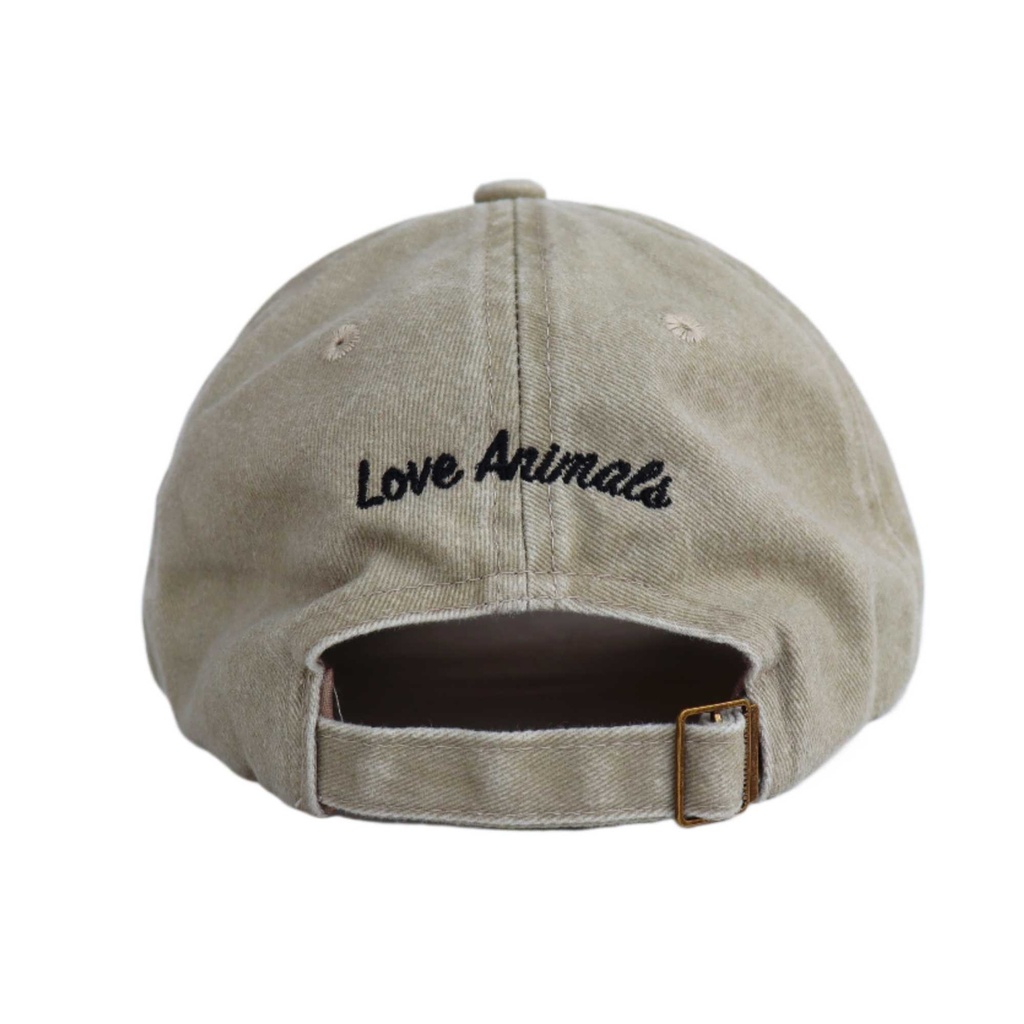 Gorra Petlover Beige Claro Washed