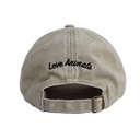 Gorra Petlover Beige Claro Washed