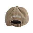 Gorra Perro Bulldog Beige Whased