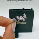 Anillo esencia de flores  (Plata 925)