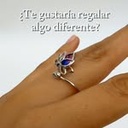 Anillo alma de Loto  (Plata 925)