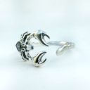 Anillo zodiaco escorpio  (Plata 925)