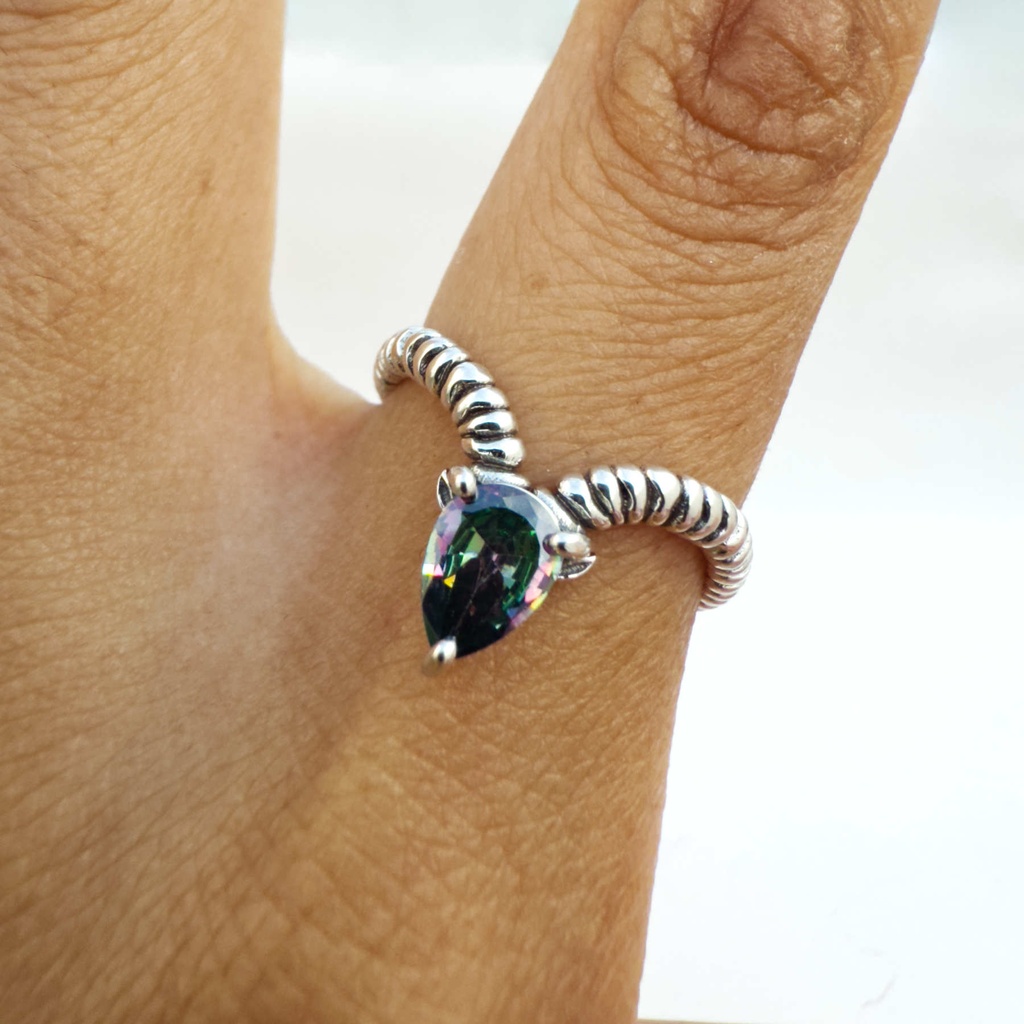 Anillo zodiaco Aries (Plata 925)