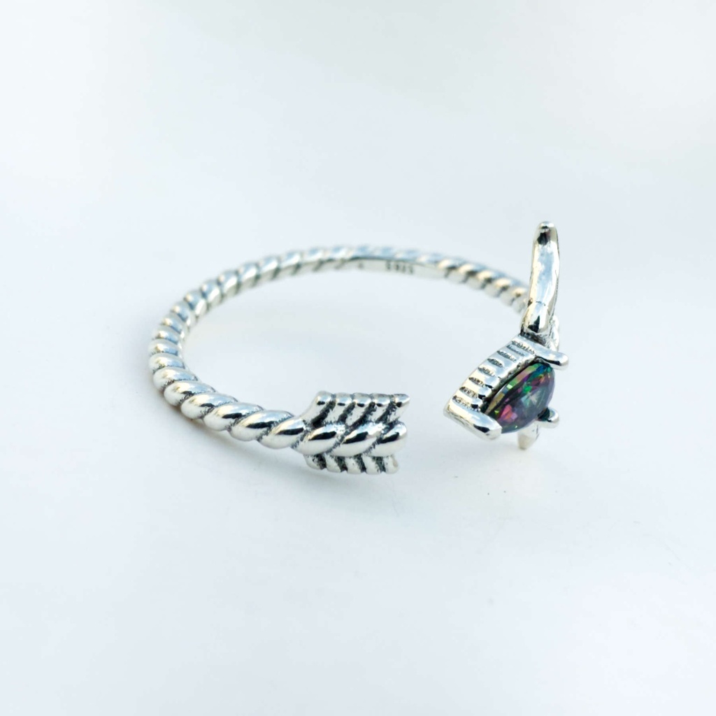 Anillo zodiaco sagitario  (Plata 925)