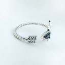 Anillo zodiaco sagitario  (Plata 925)