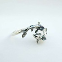 Anillo zodiaco piscis (Plata 925)