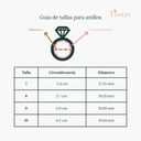 Anillo ave lila mágica (Plata 925)