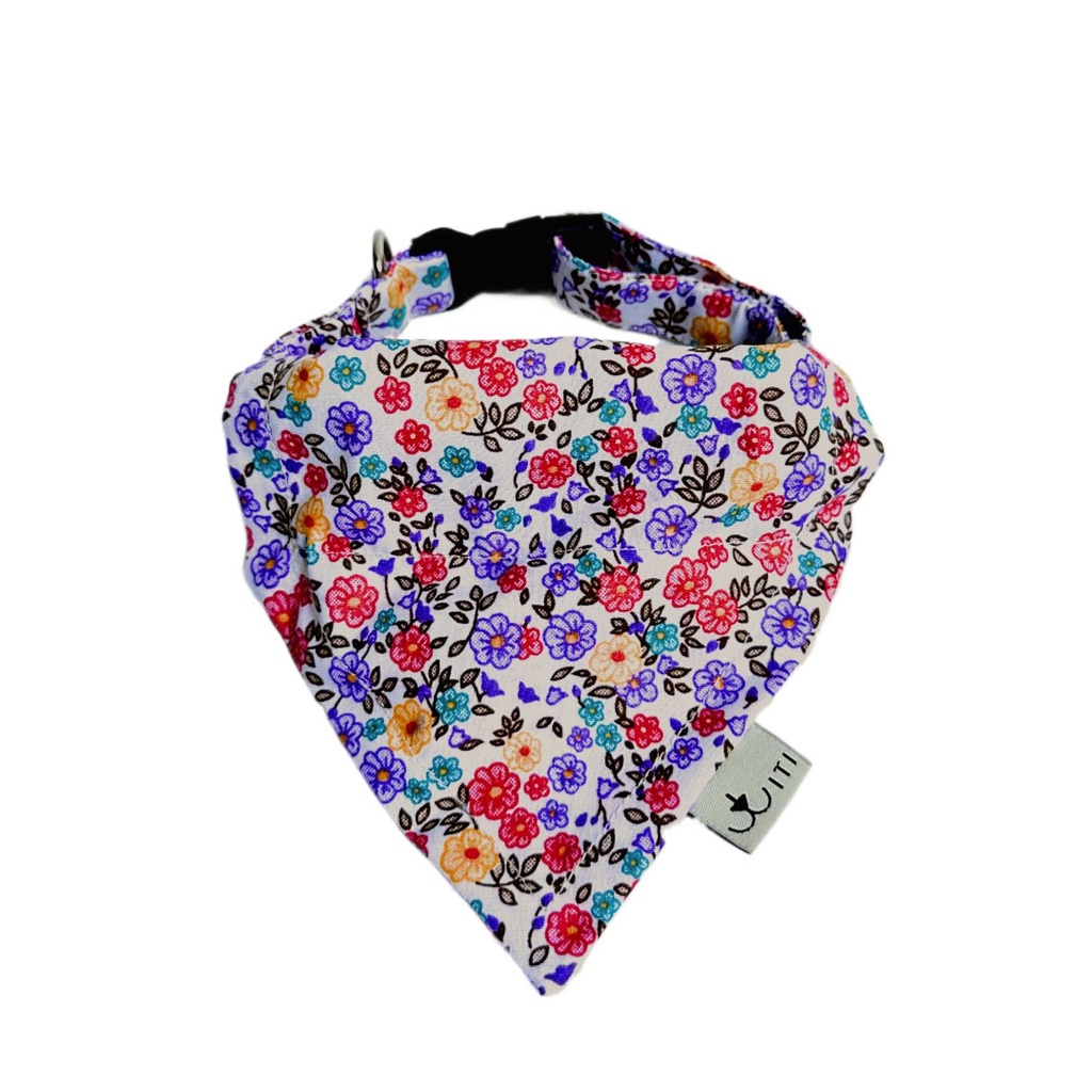 Set Bandana Neón Flores