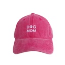 Gorra Dog Mom Fucsia Washed