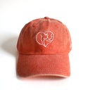 Gorra Petlover Naranja Washed