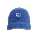 Gorra Dog Mom Celeste Washed