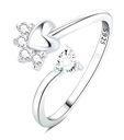 Anillo patita amorosa (Plata 925)