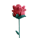 Rosa Mágica tejida 2 en 1 color fucsia