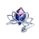 Anillo alma de Loto  (Plata 925)