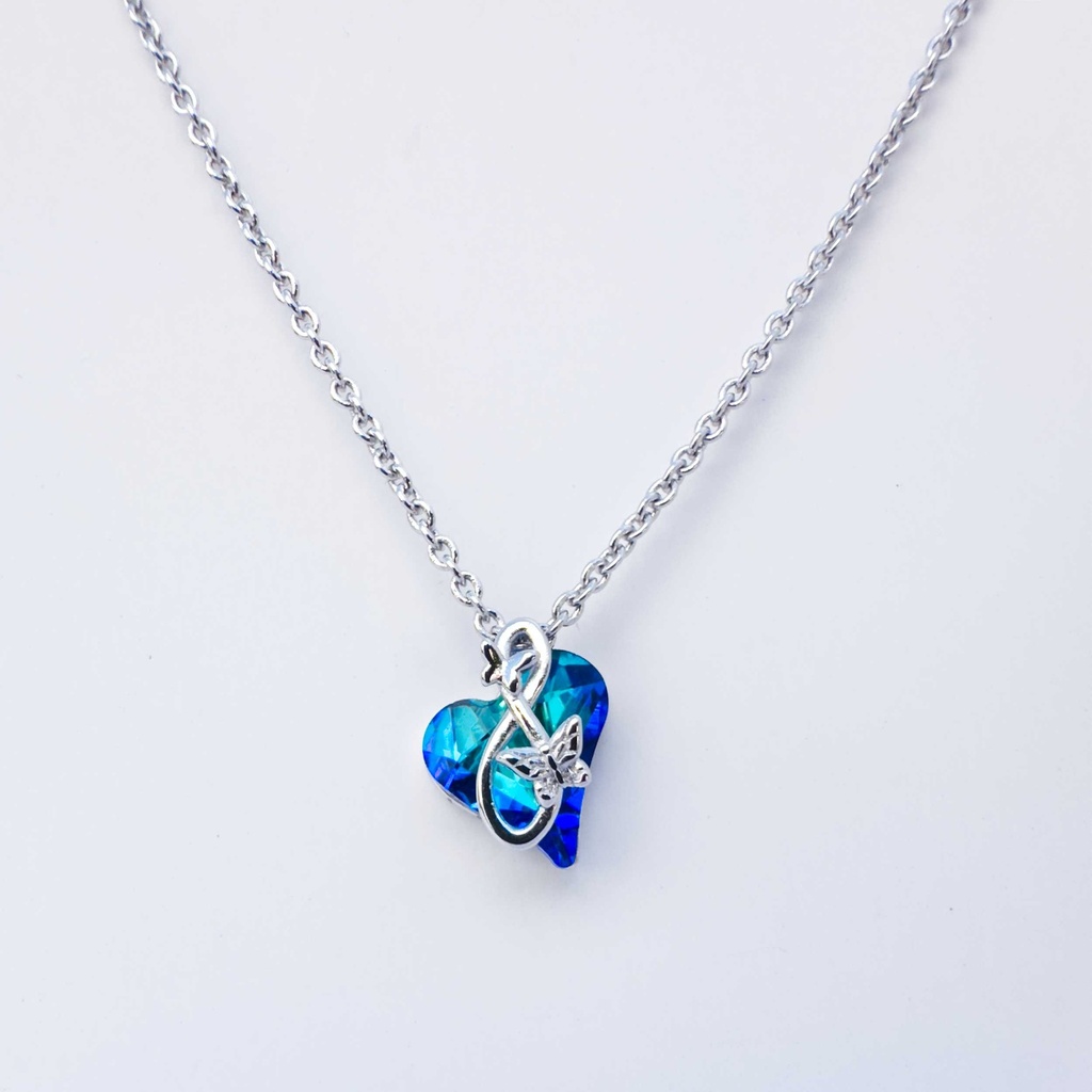 Collar latido de libertad  (Plata 925)