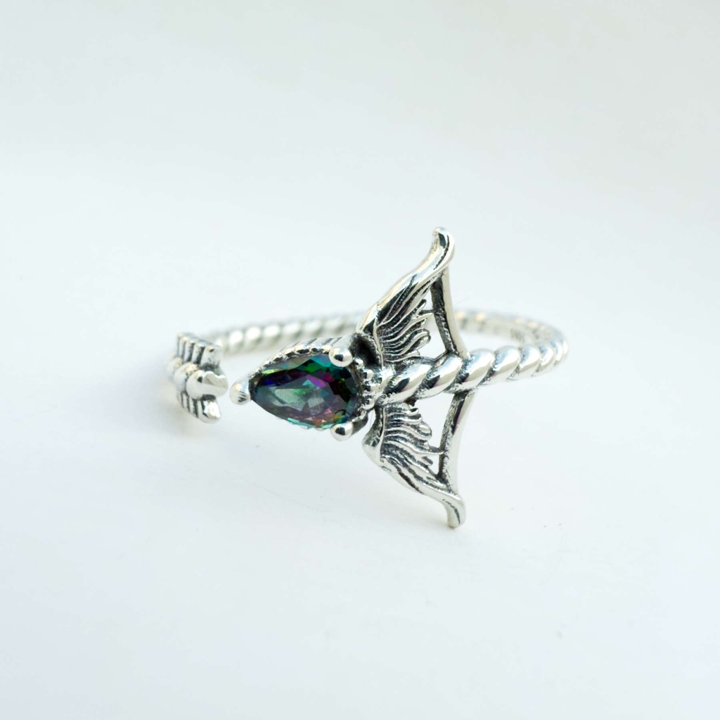 Anillo zodiaco sagitario  (Plata 925)