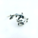 Anillo zodiaco piscis (Plata 925)