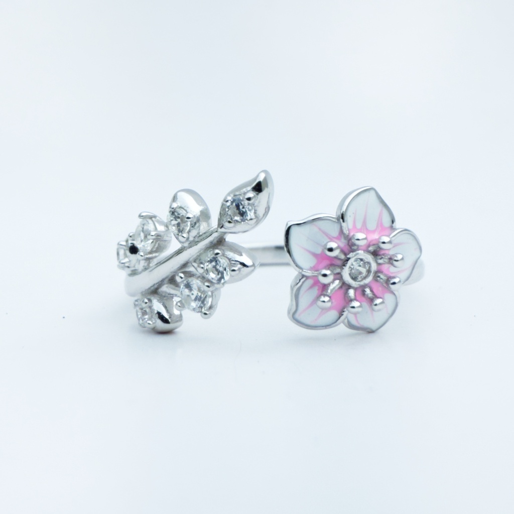 Anillo aura de Sakura  (Plata 925)