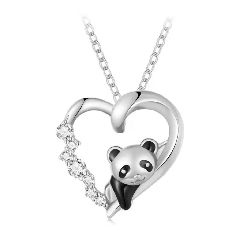 Collar Pandita Love (Plata 925)