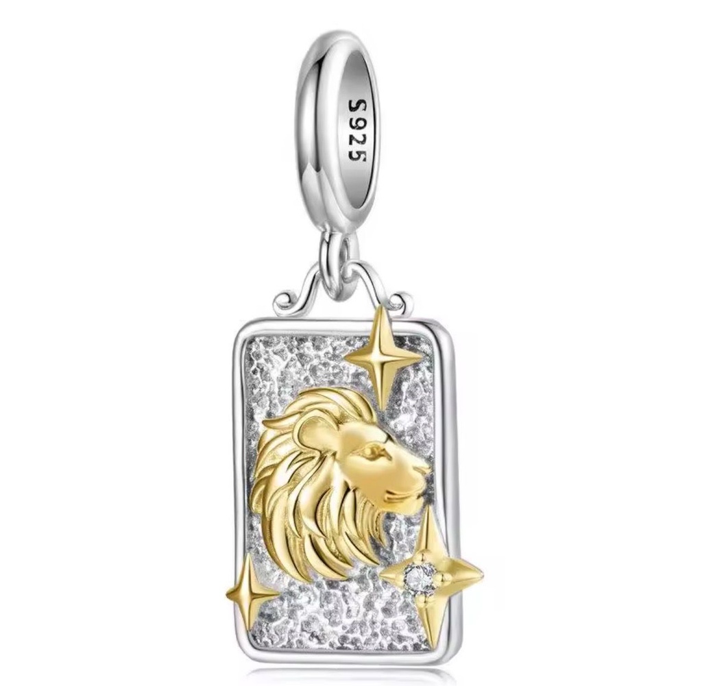 Collar Zodiaco Leo (Plata 925)