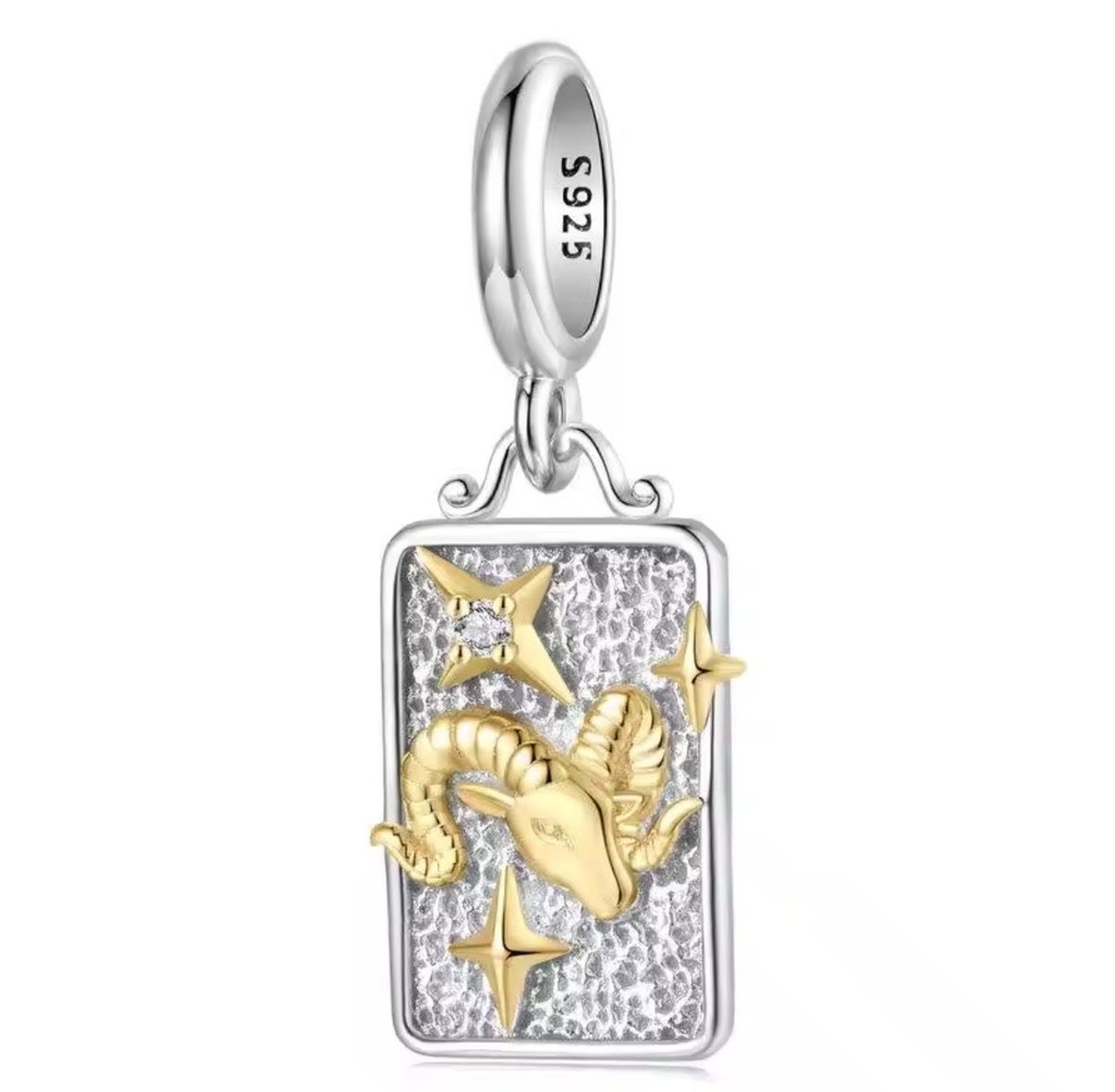 Collar Zodiaco Aries (Plata 925)