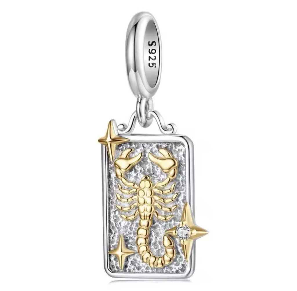 Collar Zodiaco Escorpio (Plata 925)