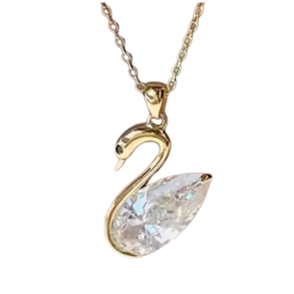Collar Cisne Radiante (Plata 925)