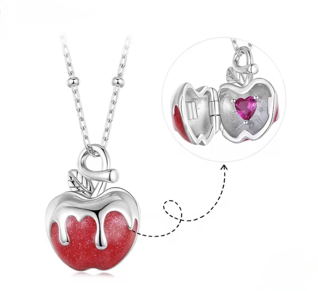 Collar Manzana encantada  (Plata 925)