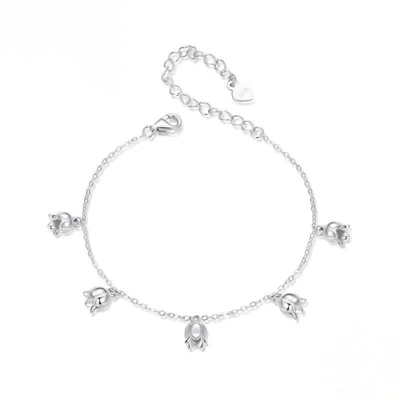 Pulsera Silver Roses (Plata 925)