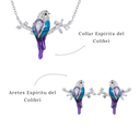 Set Espíritu del Colibrí (Plata 925)