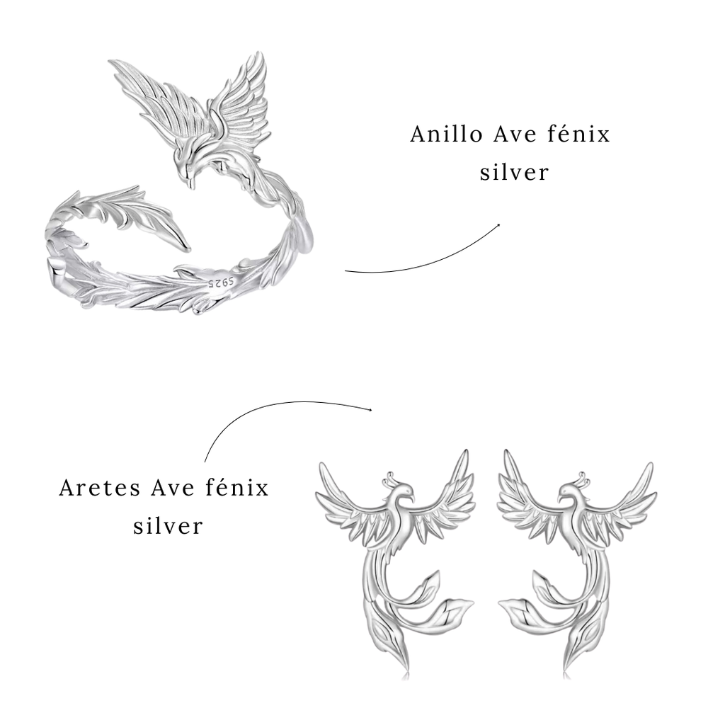 Set Ave fénix silver (Plata 925)
