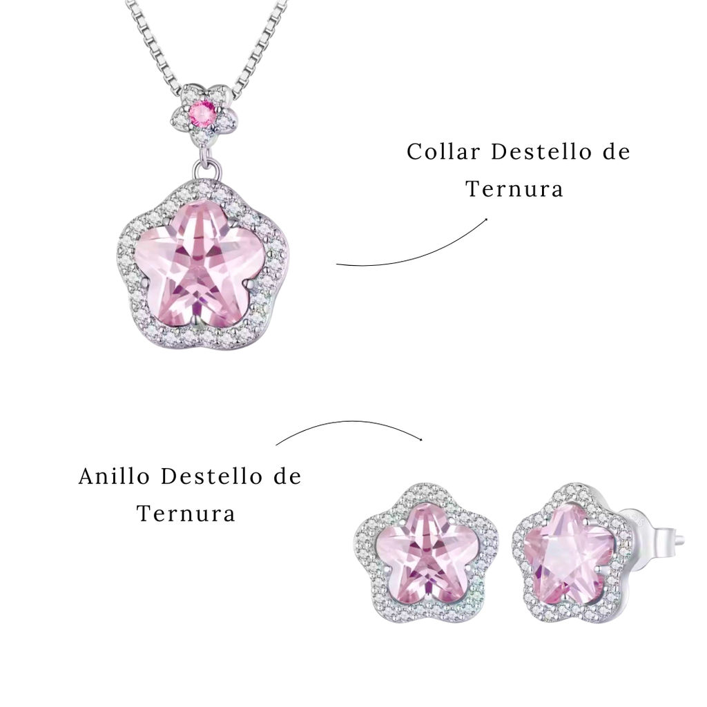 Set Destello de Ternura (Plata 925)