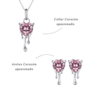 Set Corazón Apasionado (Plata 925)