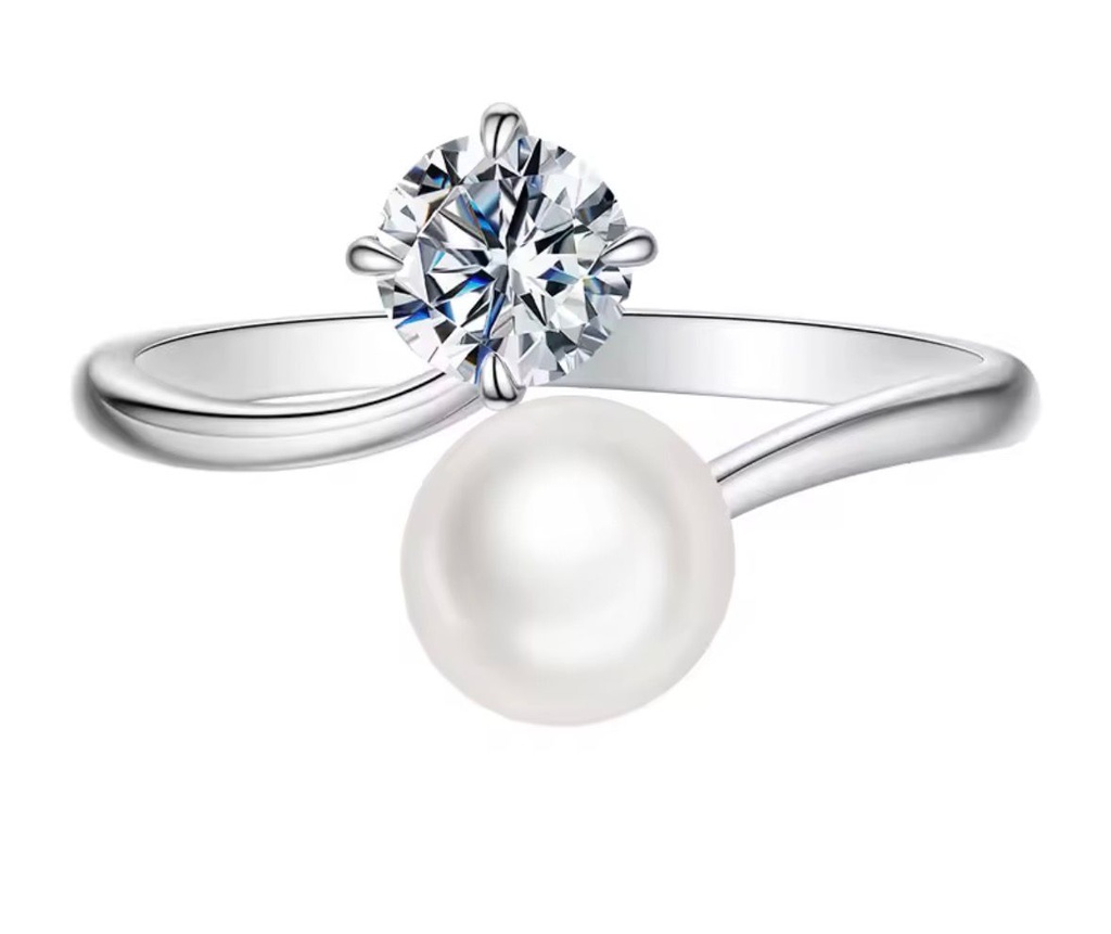 Anillo Pureza brillante (Plata 925)